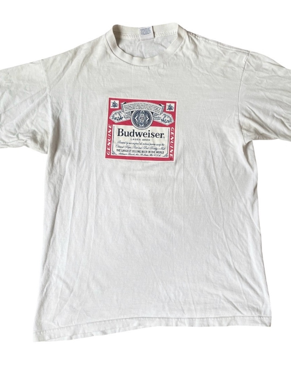 Supreme x Budweiser Box Logo Tee White L